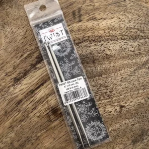 ChiaoGoo TWIST Small SS Lace - Spetsig tipp i stål